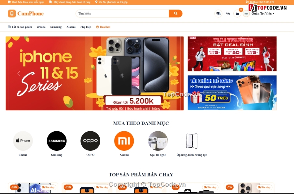 Website bán hàng,Web bán hàng,chat bot